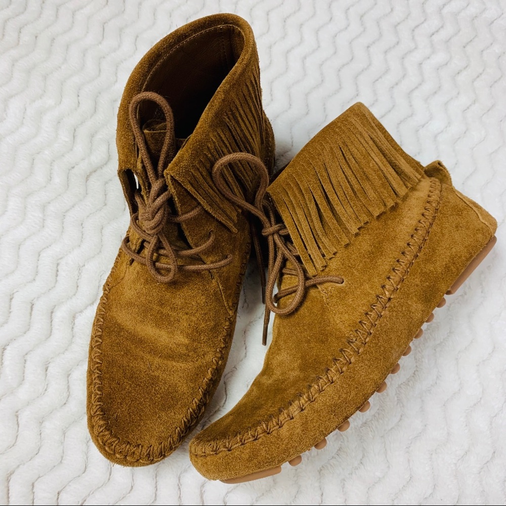 Tory Burch Sonoma Moccasin Bootie Brown Size 5